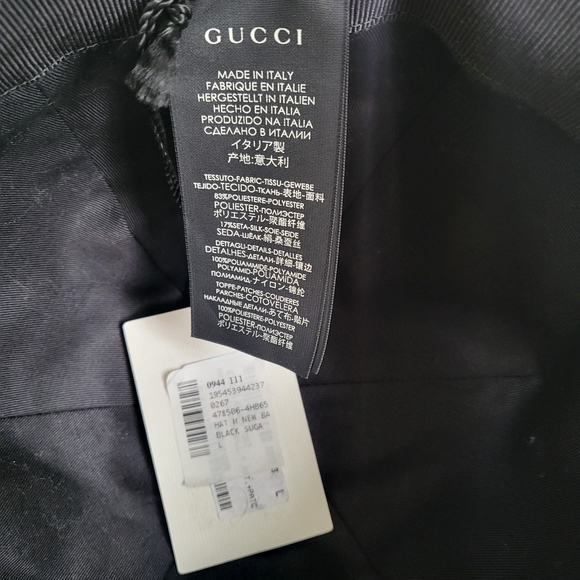 New Gucci UFO Fall '17 Collection Rainbow Floral Embroidery Baseball Cap Hat NWT - Picture 14 of 16